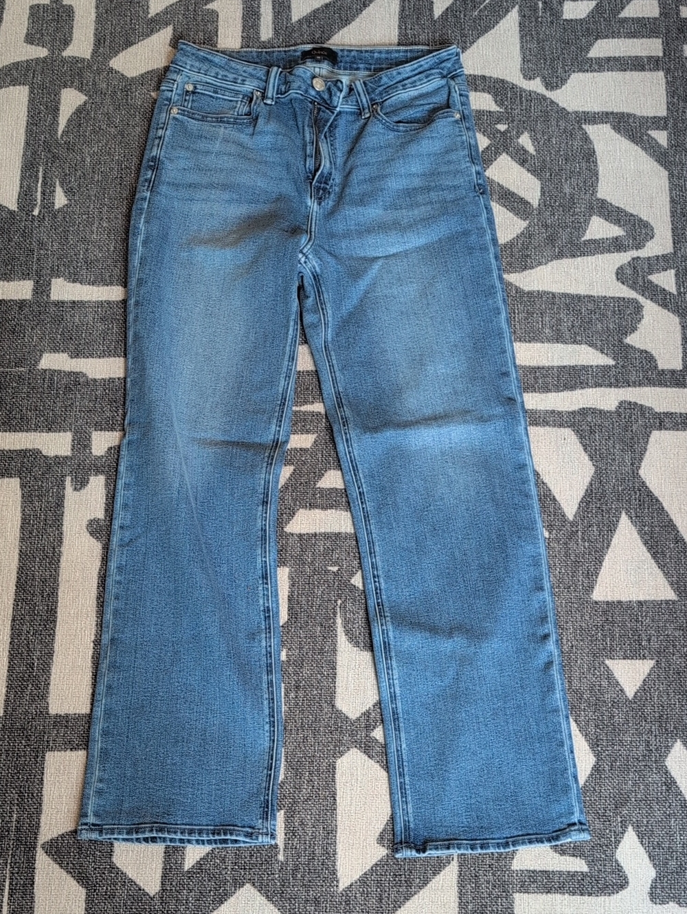 Quince Women's Light Blue Wide-Leg Jeans